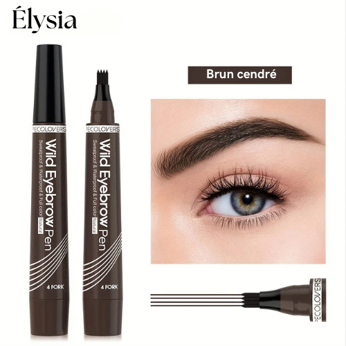Crayon à sourcils / Pointe fendue