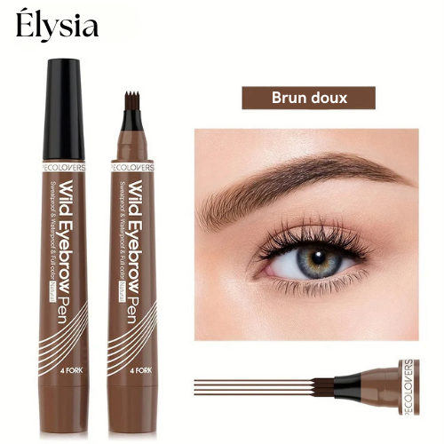 Crayon à sourcils / Pointe fendue